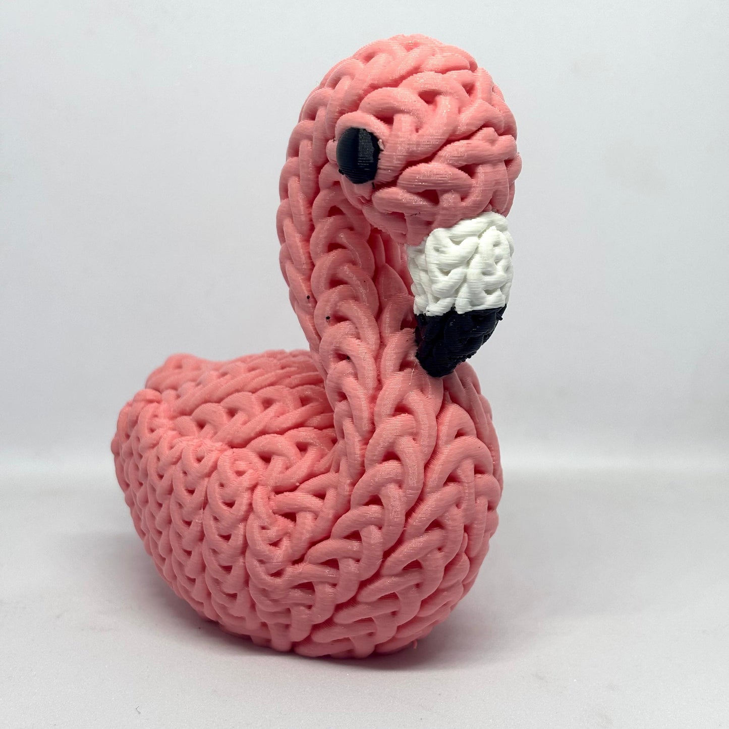 Örgü Desen Flamingo