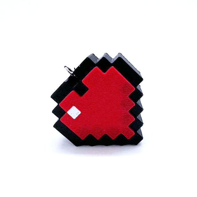 Minecraft Kalp Clicker Anahtarlık
