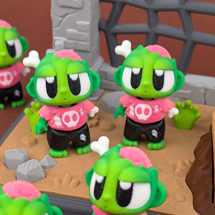Zombi 10'lu Set