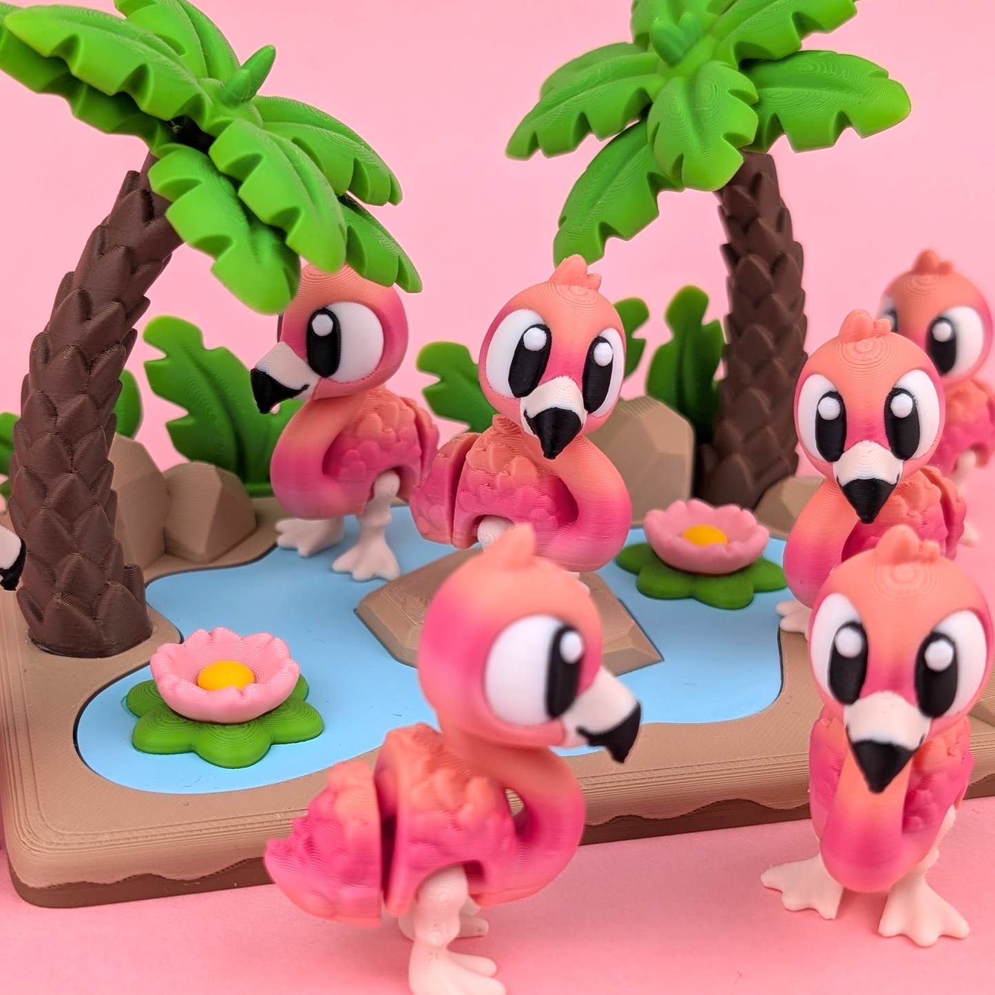 Flamingo 10'lu Set