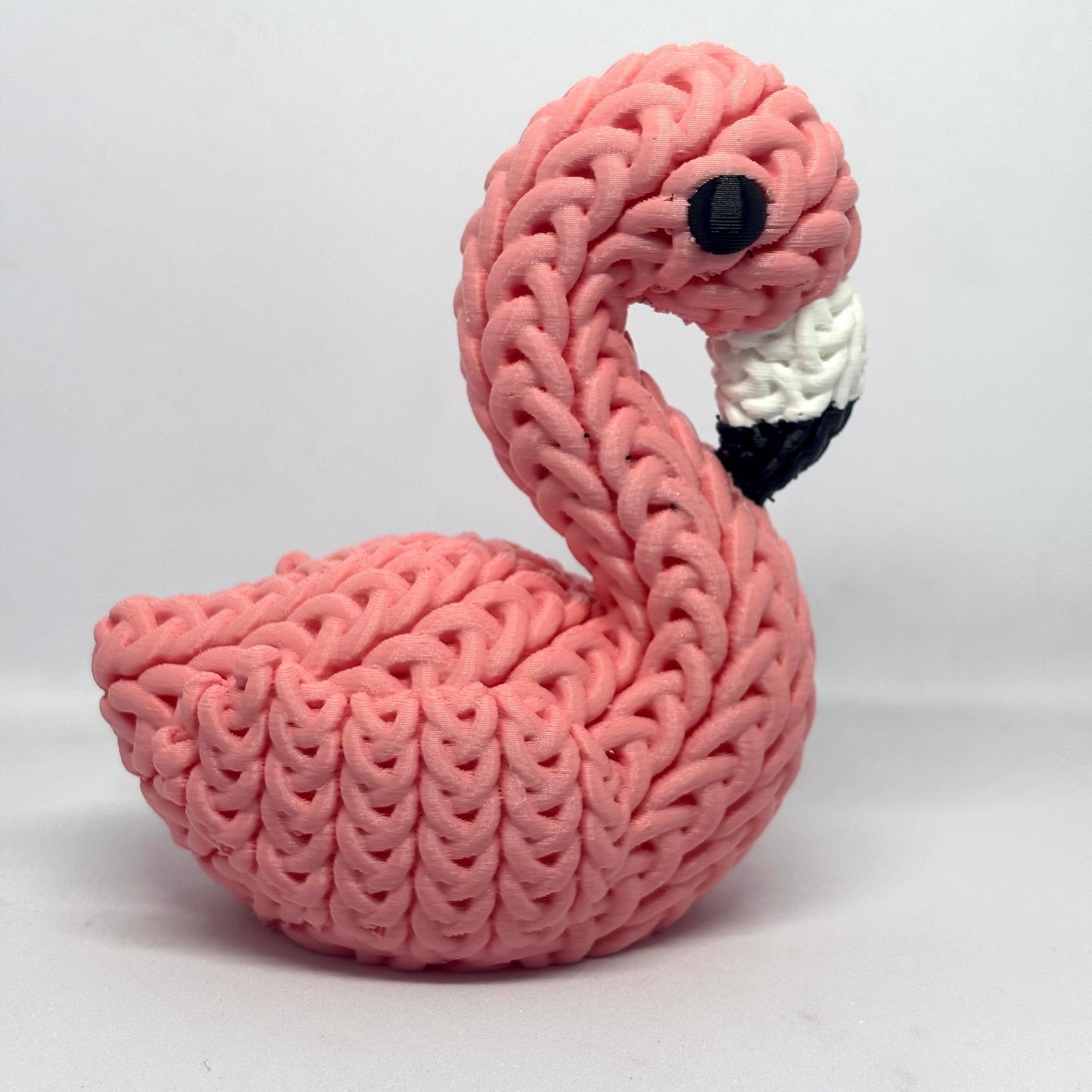 Örgü Desen Flamingo