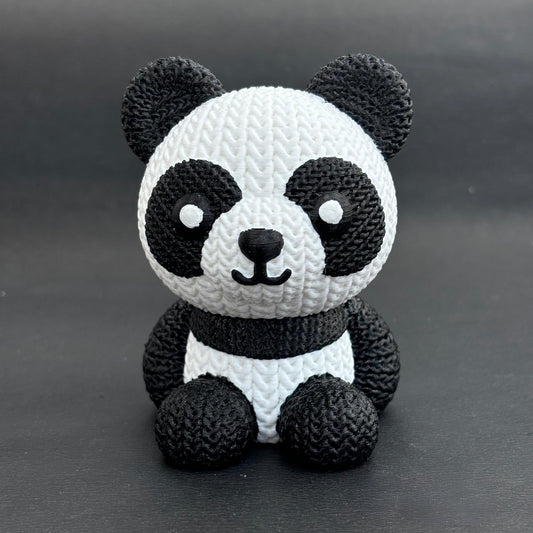 Örgü Desen Panda